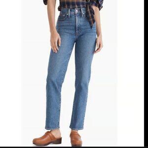Madewell Perfect Vintage Straight Jeans (29p).
